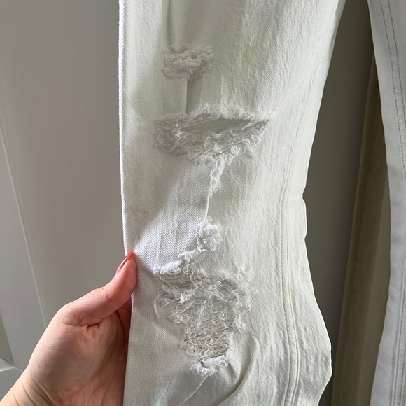 Slim high rise ripped jeans - Picture 2 of 4